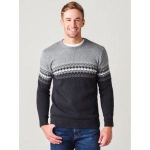 NWT Rails Kieran Pullover Knit Sweater Gray XL Wool Blend